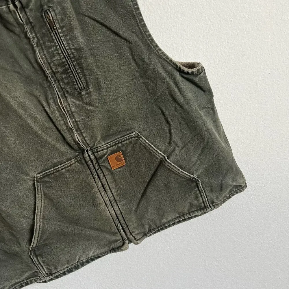Carhartt V33 MOS green work wear vest